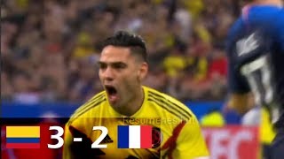 Gol de Falcao frente a Francia 23032018 [upl. by Coates]