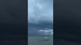 Storm formation moves over Mobile Bay in Alabama [upl. by September153]