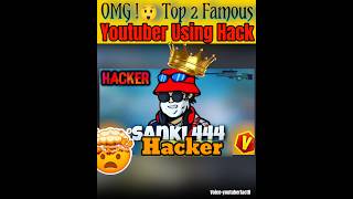 OMG 😲 TOP 3 YOUTUBER CAUGHT USING HACK😱shorts shortvideo youtubeshorts freefire ob47update [upl. by Chiou]