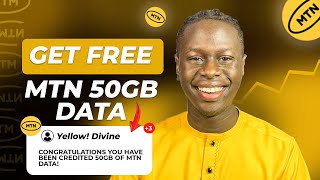 How To Get MTN FREE 50GB NOWLatest Update  How to Get Free 50GB Data On My MTN AppMTN New Trick [upl. by Yrreiht]