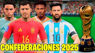 ASI SERIA LA COPA CONFEDERACIONES 2025 [upl. by Anawit521]