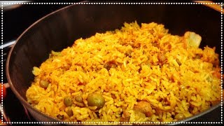 Arroz con Gandules  Authentic Puerto Rican Recipe [upl. by Ydassac]