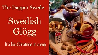 Making Swedish Christmas Glögg warm spiced mulled wine [upl. by Skiba968]