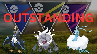 Great League Catch Cup SHADOW Empoleon Annihilape Altaria team is OUTSTANDING in PokemonGo [upl. by Abra]