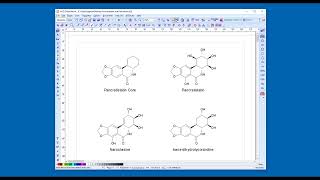 ChemSketch Creating a User Structure Template [upl. by Nylcsoj92]