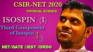 PARTICLE PHYSICSEp3IsospinI and third component of isospin Best explanationCSIRNETGATE [upl. by Oran]