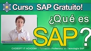 Curso SAP Gratuito  Introducción Tecnología SAP [upl. by Sedgewake163]