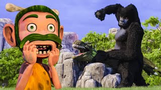 Oko und Lele 🦎 Neue Folge 72  Gorilla⚡ CGI Animierte Kurzfilme ⚡ Lustige Cartoons [upl. by Valeria]