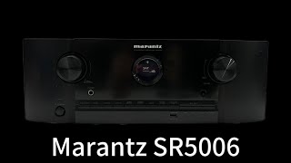 Marantz SR5006 AV Surround Receiver 201112 [upl. by Lilac355]