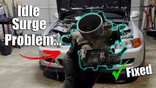 Honda Civic Idle Surge Issue FINALLY Fixed [upl. by Prospero21]