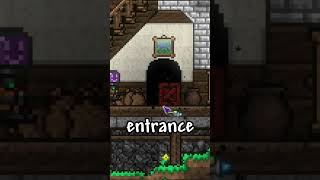 Quick Background Door Building Tips in Terraria terraria [upl. by Nickola]