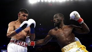 Terence Crawford vs Amir Khan [upl. by Eatnuahc208]