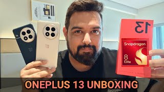 Oneplus 13 Unboxing  Snapdragon 8 Elite  Benchmark  PUBG  Camera [upl. by Alyhs]