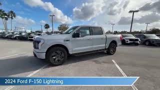 2024 Ford F150 Lightning RWG26455 [upl. by Lednew]