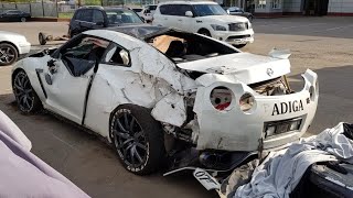 ДО ЧЕГО ДОВОДЯТ ГОНКИ на 345 кмч  ЖУТКИЙ ЗАЕЗД с NISSAN GTR 2000 лс  КАК ОСТАТЬСЯ В ЖИВЫХ [upl. by Anom]