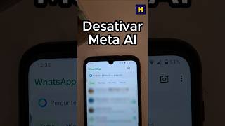 Meta AI do Whatsapp  Da pra Remover 📱😱 dicasdetecnologia whatsapp metaai tecnologia [upl. by Merrick]