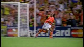 Patrick Kluivert equalizer Brazil 1998 [upl. by Karilla]