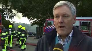 TVEllef Terugblik grote brand autosloperij Venlo [upl. by Noell]