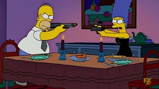 The simpsons homer vs marge fight scene [upl. by Ziul971]