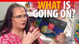 ARTEZA Colored Pencils  Should You Be Worried [upl. by Backer]