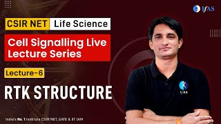 RTK Structure  Cell Signallng CSIR GATE DBT BARC ICMR ASRB SET [upl. by Lorena]