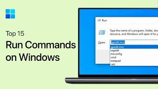 Top 15 RUN Commands For Every Windows User [upl. by Merrily]