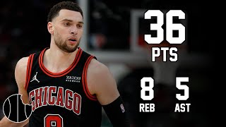 Zach LaVine Highlights  Rockets vs Bulls  11th Mar 2023 [upl. by Terrill102]