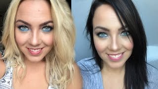 My AtHome Hair Transformation  Blonde to Dark Brown  Using OLAPLEX Tutorial beautybeatzbylisa [upl. by Adlai]