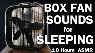 Box Fan White Noise Sounds for Sleeping 10 Hours [upl. by Eirtemed]