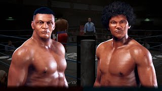 Mike Tyson vs George Foreman FULL FIGHT  Undisputed Boxing Game AI Simulation CPU vs CPU [upl. by Virginia]