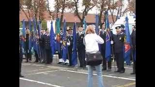 Inaugurazione Monumento ai Caduti del Mare ANMI Tortona 22 ottobre 2006 parte 1 [upl. by Aremihc]