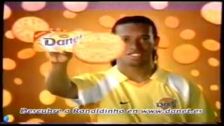 Anuncio Danet sabor galleta con Ronaldinho Danone 2005 [upl. by Ondrej346]