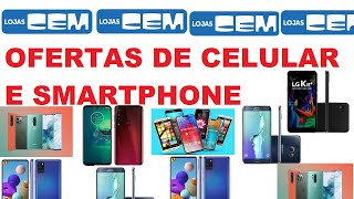 Lojas Cem Celulares Smartphone Ofertas Promoção [upl. by Kotto763]