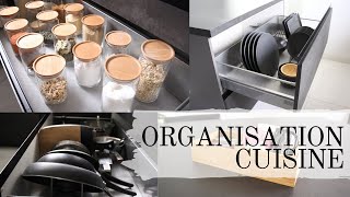 ORGANISATION CUISINE  Astuces et rangements Ikéa [upl. by Marylou737]