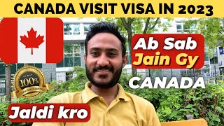 CANADA TOURIST VISA 2023  canada visitor visa invitation letter amp canada visa sponsor letter 2023 [upl. by Akinat]