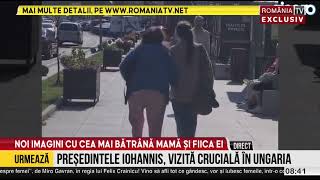 Noi imagini cu cea mai bătrână mamă din România Adriana Iliescu și fiica ei Eliza [upl. by Reeta]