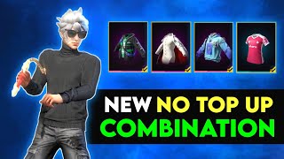 New No Top Up Dress Combination  Best Dress Combination  Free Fire Dress Combination [upl. by Ardnoed801]