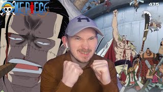 Crocodile Saves Ace  Whitebeard Arrives At The Plaza  One Piece Reaction Episode 475 [upl. by Letch]