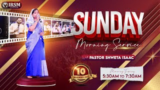 ✨ Sunday 1st Service l 10th November 2024 l Pas Shweta Isaac l IRSMIndia [upl. by Enaud]