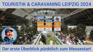 Messerundgang TOURISTIK amp CARAVANING LEIPZIG 2024  Teil 1 Caravaning Camping Zubehör Technik [upl. by Starla]