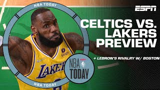 Celtics vs Lakers Christmas Day Preview Another chapter in LeBron’s rivalry vs Boston  NBA Today [upl. by Nicholson114]