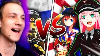 MOTHERLAND vs ANIME  Реакция аниме  Reaction anime Аниме anime reaction [upl. by Nonnaehr244]