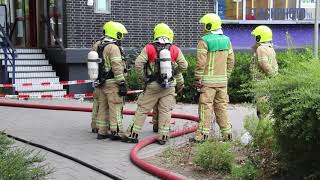 Middelbrand bij Medisch Centrum Van Swindensingel Schiedam [upl. by Nylaroc]