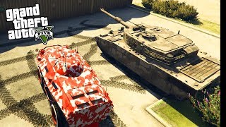 GTA V  APC amp TANK TELEPORT GLITCH [upl. by Suiravaj415]