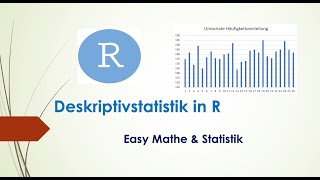 Deskriptive Statistik in R [upl. by Helsa]