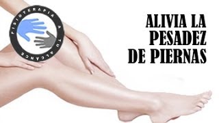 Ejercicios para piernas cansadas o pesadez de piernas [upl. by Mccall]