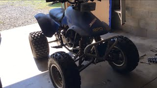 Honda TRX250X partial teardown [upl. by Lrat]