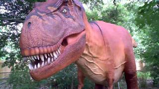 Avery meets a TRex at the zoo [upl. by Defant]