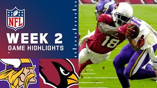 Vikings vs Cardinals Week 2 Highlights  NFL 2021 [upl. by Nede]