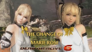 DEAD OR ALIVE 6 The Change of MARIE ROSE Team Ninja IMPROVED HER a lot  ProjectJILL [upl. by Eirrej]